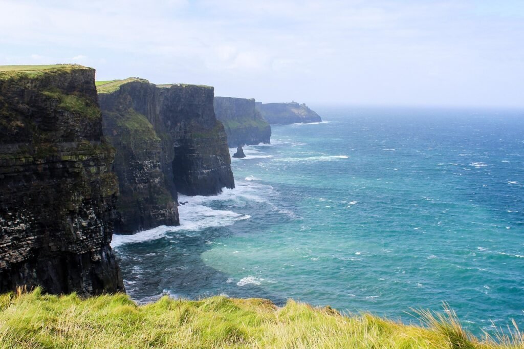 cliffs of moher, cliff, sea, ireland, moher, coast, nature, ocean, waves, scenery, coastline, cliffs of moher, cliffs of moher, cliffs of moher, cliffs of moher, cliffs of moher, moher